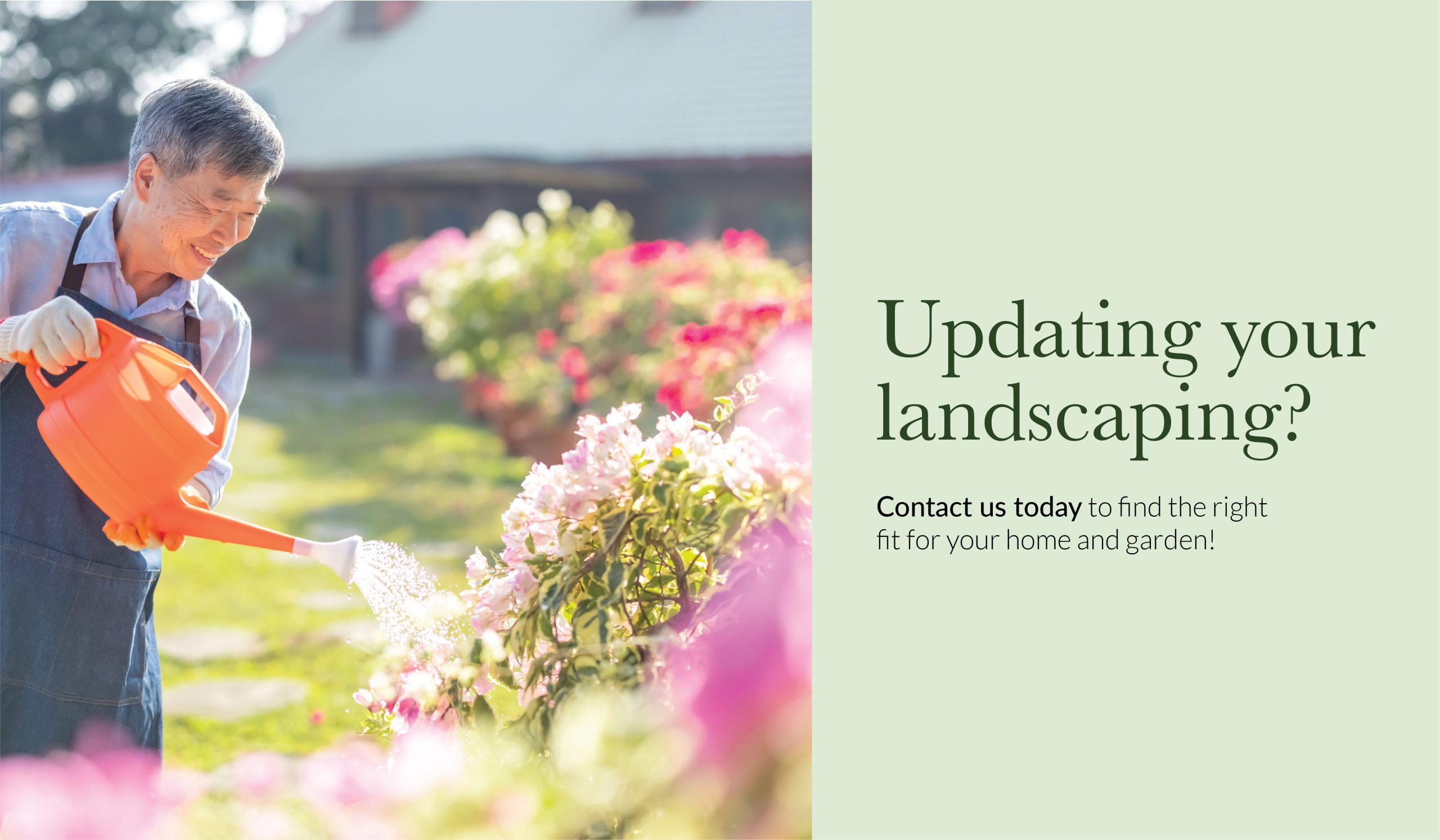 Updating your landscaping? Contact us today to find the right fit for your home and garden!